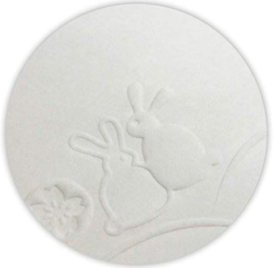 Okadaen Kaishi Spring Relief Cherry Blossom Tea Ceremony 175 x 145 Pack of 30 (Paper Stencils) [Seasonal Rabbit] Utensils, mm,