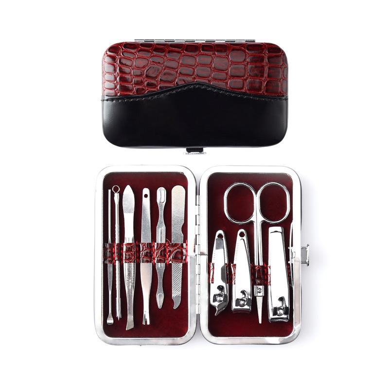 10-Piece Stainless Steel Nail Clipper & Manicure Set