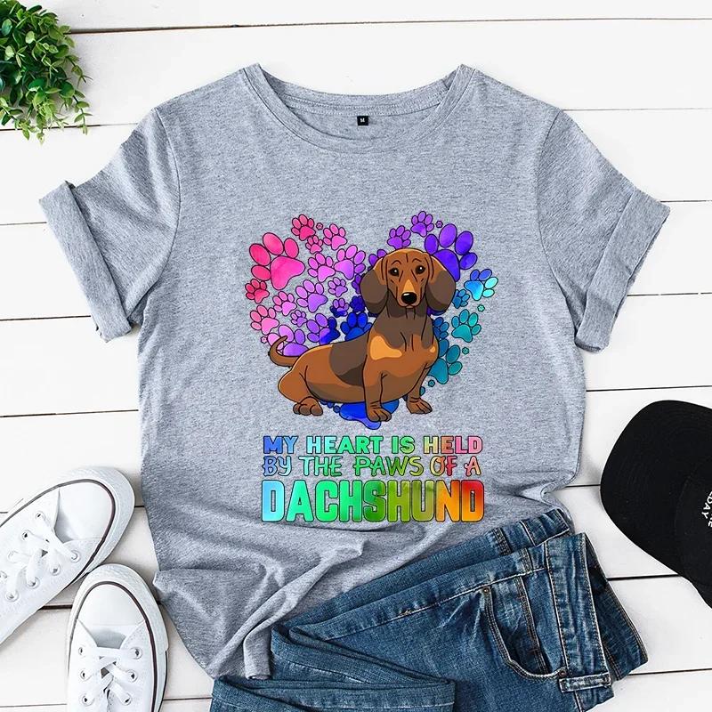 FeUnisex Tops Vintage Clothes Women New TShirts Mom Print Womens Clothing Lover TShirts Cartoon Animals