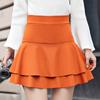 Fashion Mini Skirts Women's Basic Flared Shorts Skirt High Waist Lever Medium Pleated Fluffy Skirt Black Charm Casual Pants