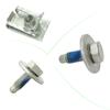 20pcs/10set Universal Under Engine Cover Undertray Clips M6 Body Bolt U-nut Screws Retainer Splash Shield Guard