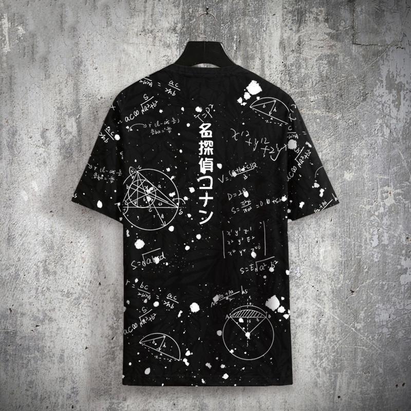 Kudo Shinichi Detective Conan Maglietta Anime Unisex per Bambino Adulto Cosplay Camicia 3D Estate