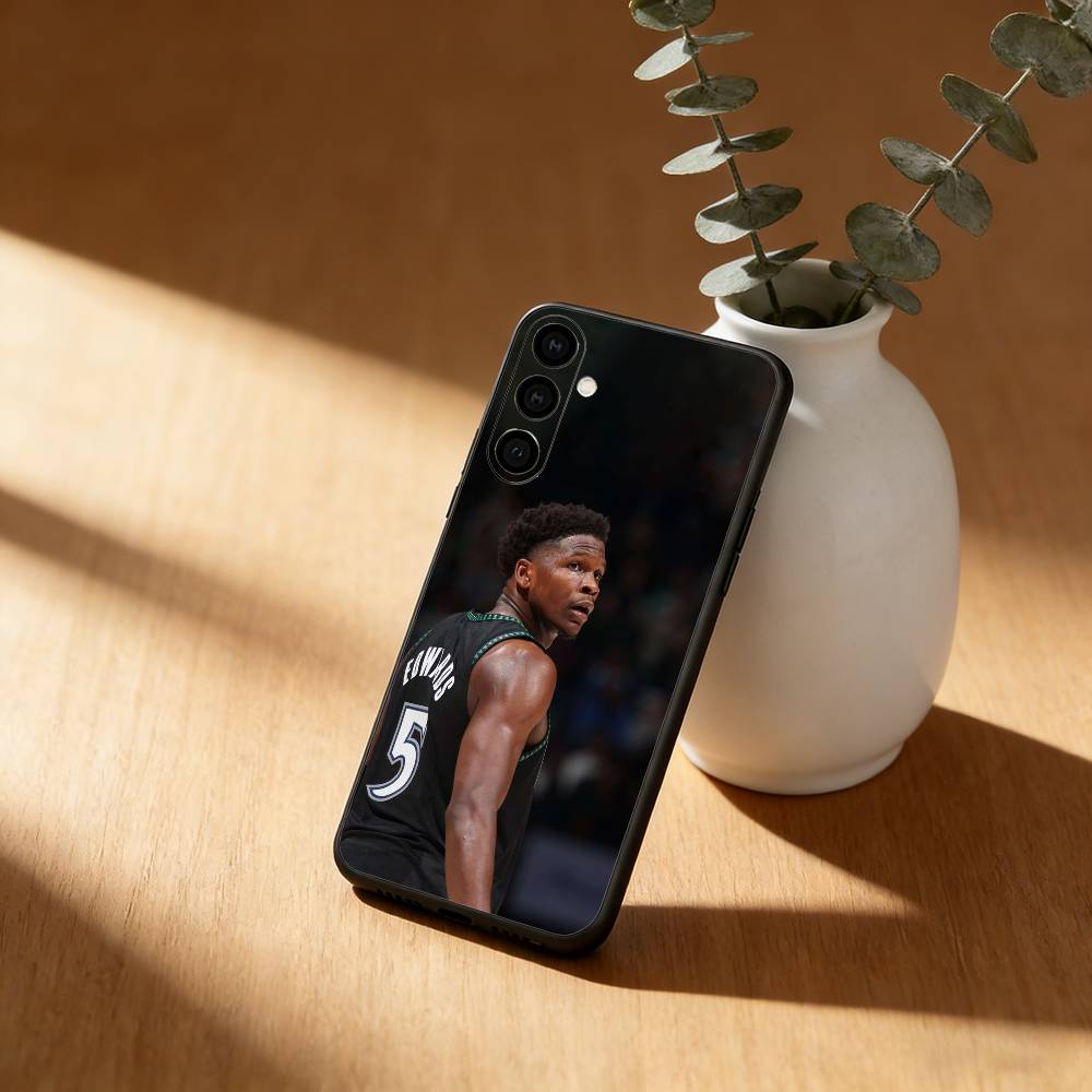 A-Anthony E-Edwards Antman  5  Phone Case For Samsung Galaxy A91,80,73,72 ,71,53,52,32 ,31,22,21s,20,Soft Black Case Samsung a41