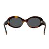 Celine Oval Sunglasses Blonde Havana/Smoke Women Eyewear Brown CL40194U-53A