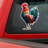 Rooster Vinyl Decal Farmhouse Decor Car Sticker Waterproof Outdoor Car Bumper Window Notebook Computer Decoration Decals SH1219