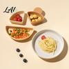 Stay Put Toddler Plate Silicone Suction for Toddlers Cute Bear Detachable Divided Dinner Baby Meal Prep Tray Plate Anti-slip Base Feeding