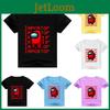 Us Among Impostor T-Shirt Kinder Sommer Rundhals Print Lässig Kurzarm