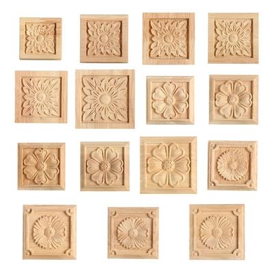 Crafts European Style Furniture Foot Legs Cabinet Seat Feets Home Decor Vintage Wood Carved