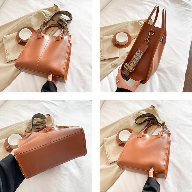 Tasche Umhängetasche Damen Vielseitige Tasche Damen Premium Sinn Nische Damen Schultertasche Umhängetasche Weiches Leder Damen Handtasche Große Kapazität