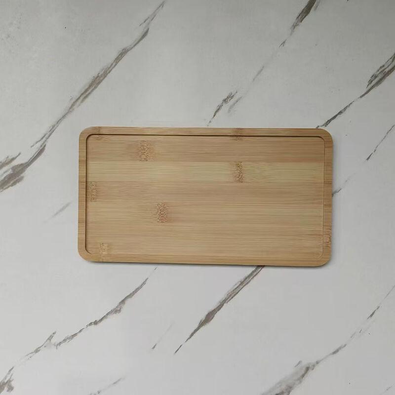 Bamboo Wood Serving Tray 25x18 cm
