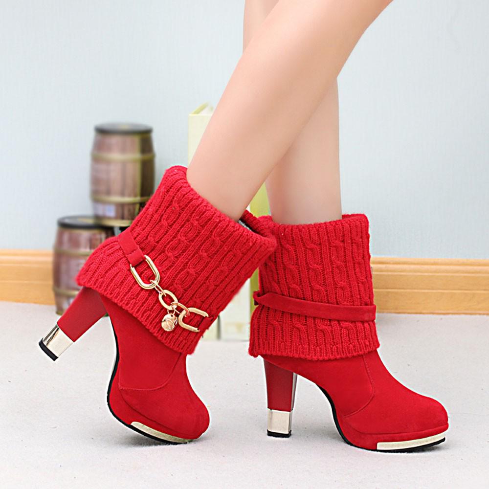 Botines para damas, tacón alto, varios colores comprar a buen precio —  entrega gratuita, reseñas reales con fotos — Joom