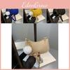 Elegant Pu Leather Vintage Crossbody Bag For Women Featuring Unique Crescent Shape In Various Colors