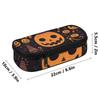 Pencil Bag High Capacity Easy Open Zipper 300D Polyester with Mesh Storage Layer Removable Divider and Pen Holders for Boys Girls