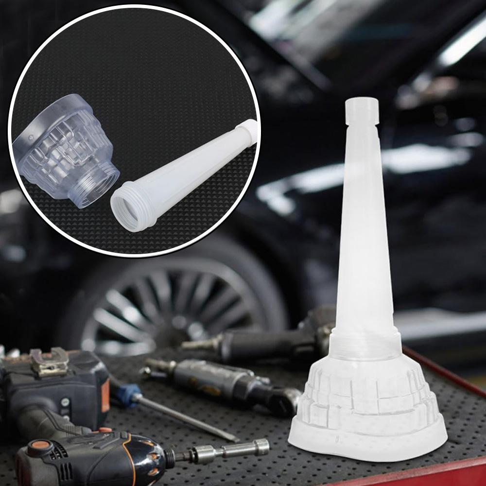 1pc Car Anti-scalding Gasoline Oil Funnel Engine Funnel Filter Removal Tool Detachable Oil Change Funnel Repair Accessories