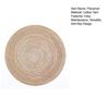 Woven Cotton Placemat Japanese-Style Heat-Resistant Table Mats for Dining Non-Slip Versatile Dining