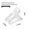Nail Crystal Extension & Shaping Clip - Stabilizes Nail Plate, No Lifting
