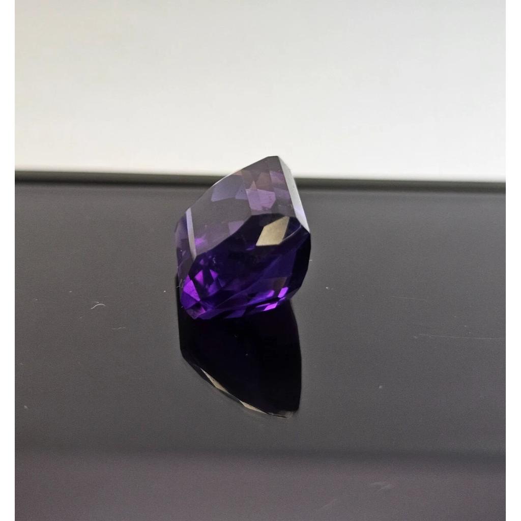 Fancy Cushion Cut Natural Amethyst Purple 9-10 Ct Stunning Certified Gemstone