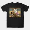 Men Black Print T-shirt Tank Girl Classic No-Cut Transfer Paper Print Cotton Tshirt