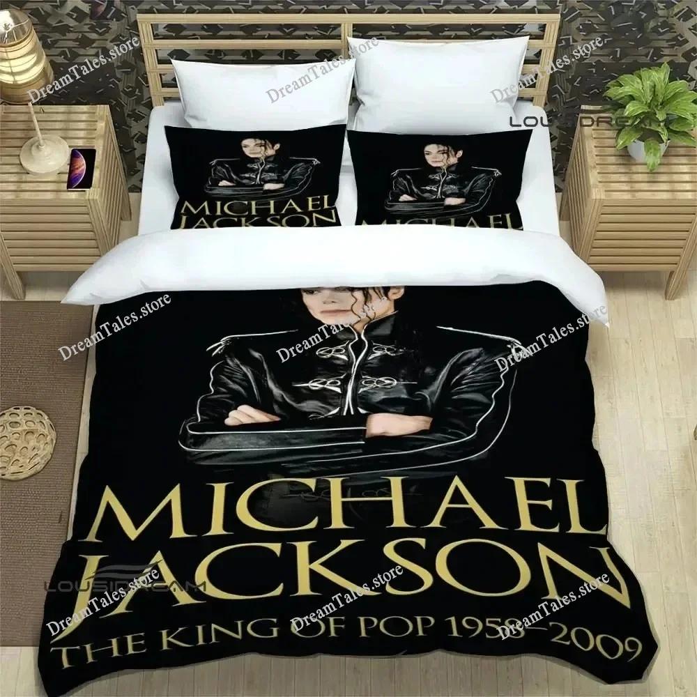 Michael Jackson Bedding Set Single Twin Full Queen King Size Bed Set Aldult Kid Bedroom Duvetcover Sets Bed Sheet Set 2025741