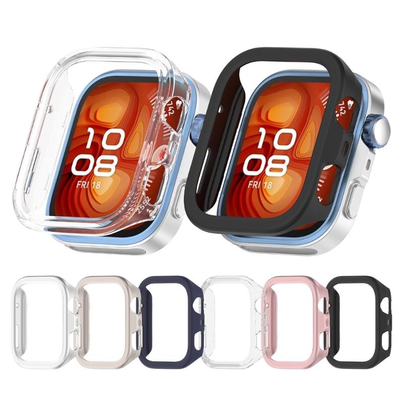 Screen Protector Case Scratch Resistant Hard PC Bumper Protective Cover Antiscratch for Watch Fit 4