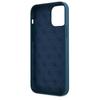 Guess Guhcp12Llslmgbl Iphone12 Pro Max 6,7 Niebieski/Blue Hardcase Metal Logo Script