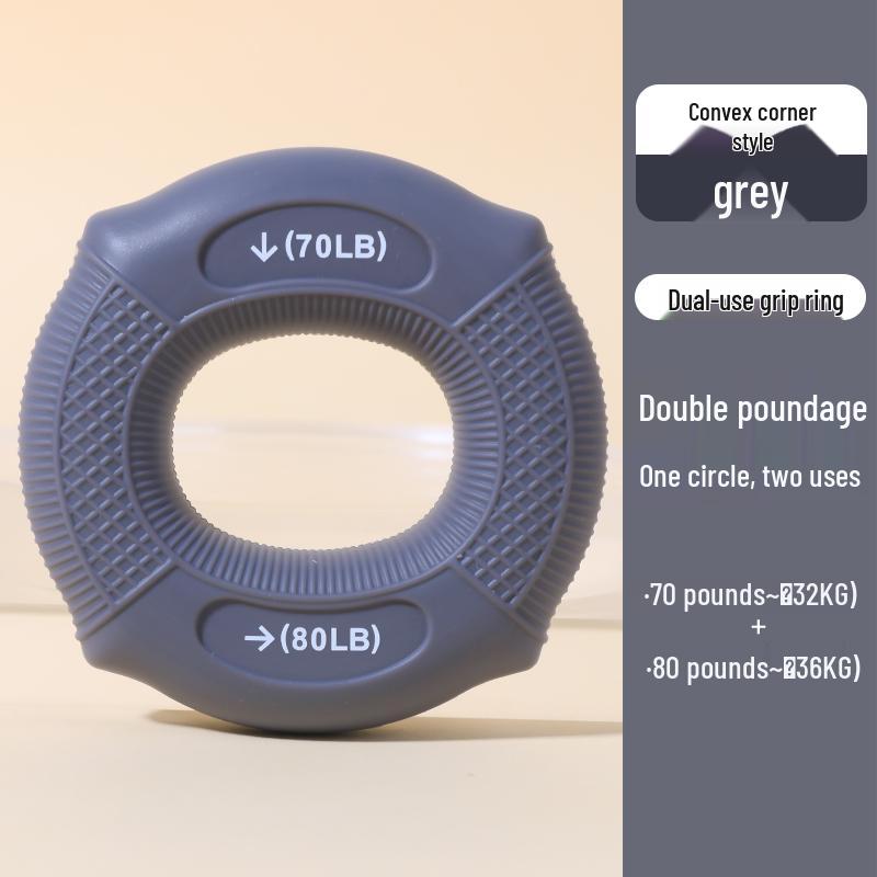 Silicone Grip Ring for Men, Women, and Kids - Hand, Arm, and Finger Strength Training/Rehabilitation Equipment