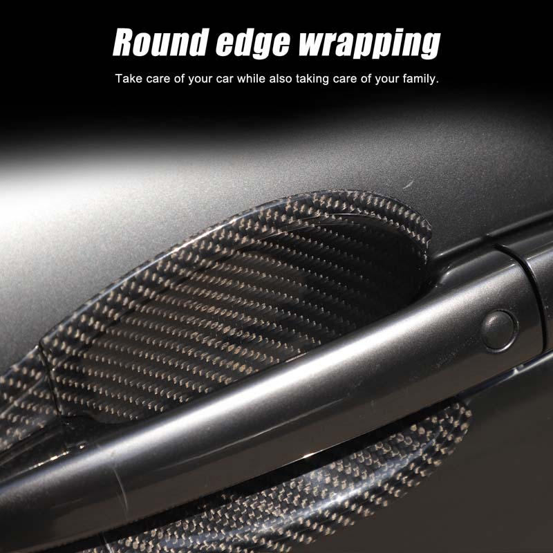 Real carbon fiber For Mazda MX-5 ND 2016-2025 Car Exterior Handle Door Bowl Decorative Sticker Car Exterior Accessories