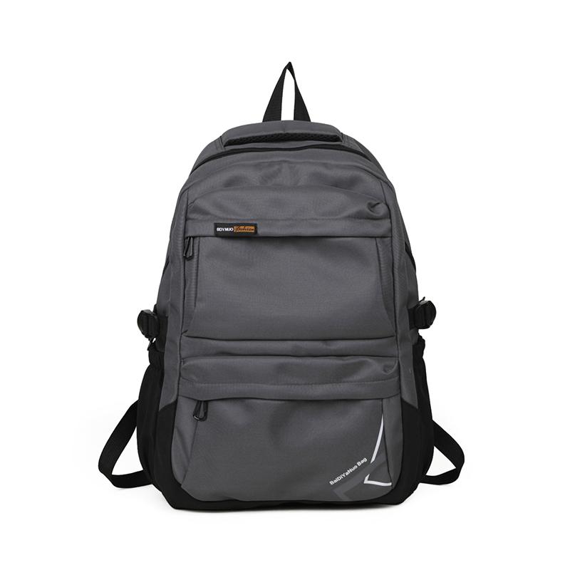 

Школьный рюкзак в стиле колледжа, студенческий рюкзак, мужской уличный рюкзак, женский рюкзак большой емкости темно-серого