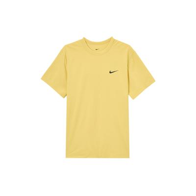 Hyverse As M Nk Df Uv Logo Kulatý výstřih Pohodlné Pánské Top Žluté DV9840-700