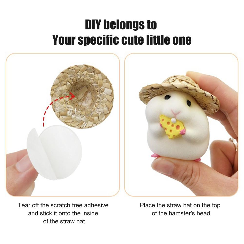 Hamster Ornaments Car Decoration Cute Animal Dashboard Window Center Console Doll Car Interior Pendant Dashboard Cool Decoration