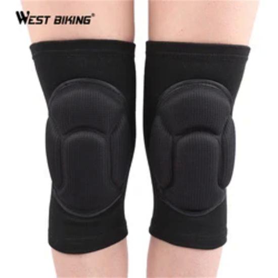 

WEST BIKING High Elasticity Waterproof Non-slip Outdoor Sports Knee Pads Mountain Warm Comfortable Bike Breathable Knee