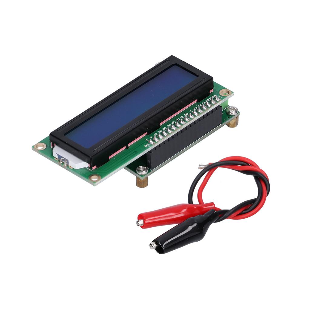 Low Resistance Ohmmeter Milliohm Meter Accurate Capacitance Tester HR390 with Crocodile Clip