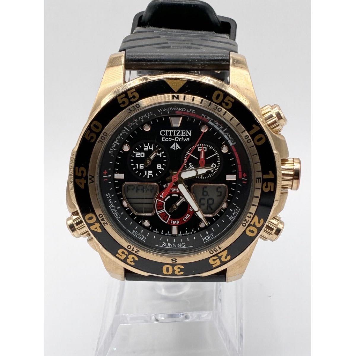 Used CITIZEN Promaster Eco-Drive Yachting World Time Men s Watch