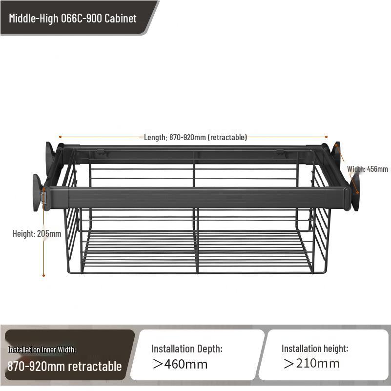 Étagère télescopique extensible pour rangement de pantalons dans une armoire