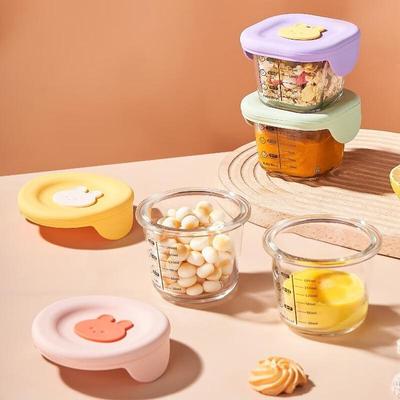 Baby Food Glass Storage Container