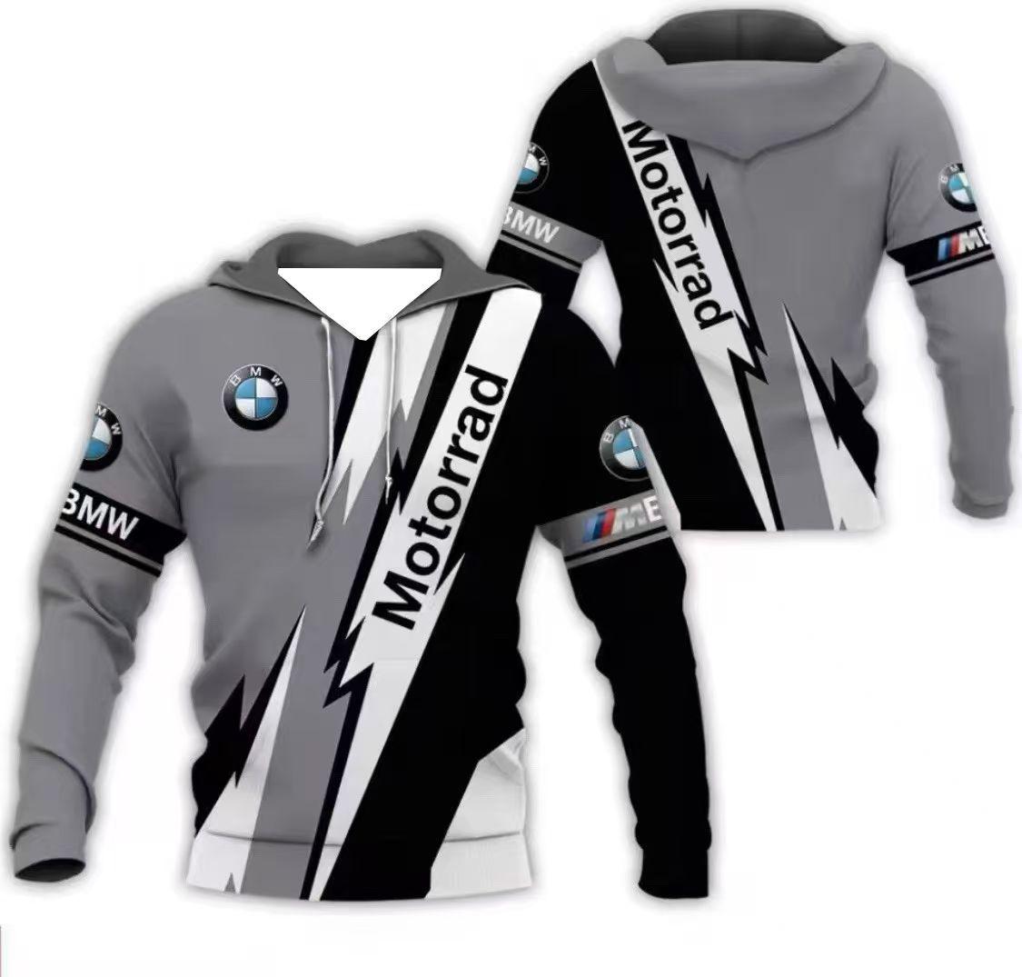 YYW Men s Quick-Dry Motorcycle Team Hoodie - Breathable Autumn/Winter Round Neck Sweatshirt Kid Size 130