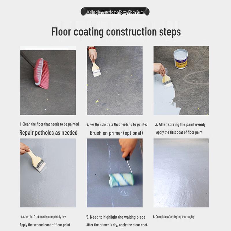 Wei Hao Jia Water-based Epoxy Floor Marking Paint