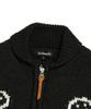Mark Gonzales Mg Cowichan Zip-Up Knit Jacket - Black