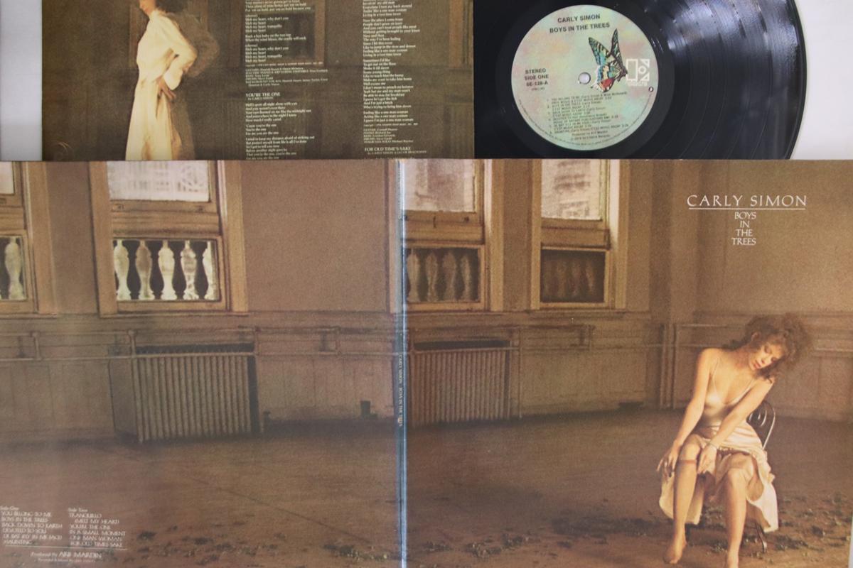 

LP Record CARLY SIMON - Boys In The Trees 6E128 ELEKTRA 1978 US Rock Used