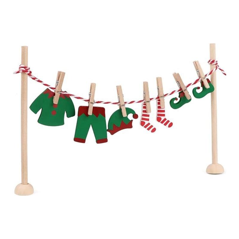 

Miniature Doll Clothes Set Christmas Tree Decorations For Kids Family Activity And Holiday Parties 1