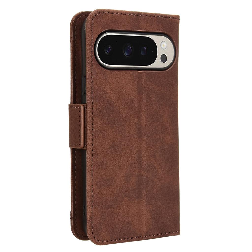 For Google Pixel 9 Pro/Pixel 9 Case Wallet Card Slots PU Leather+TPU Full Protection Phone Cover
