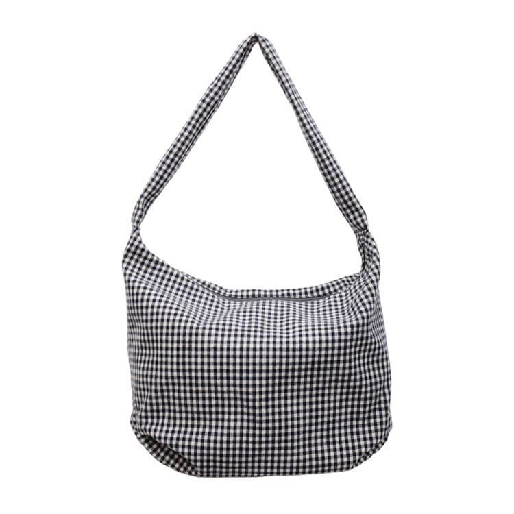 Повседневная женская холщовая сумка-тоут через плечо под мышку