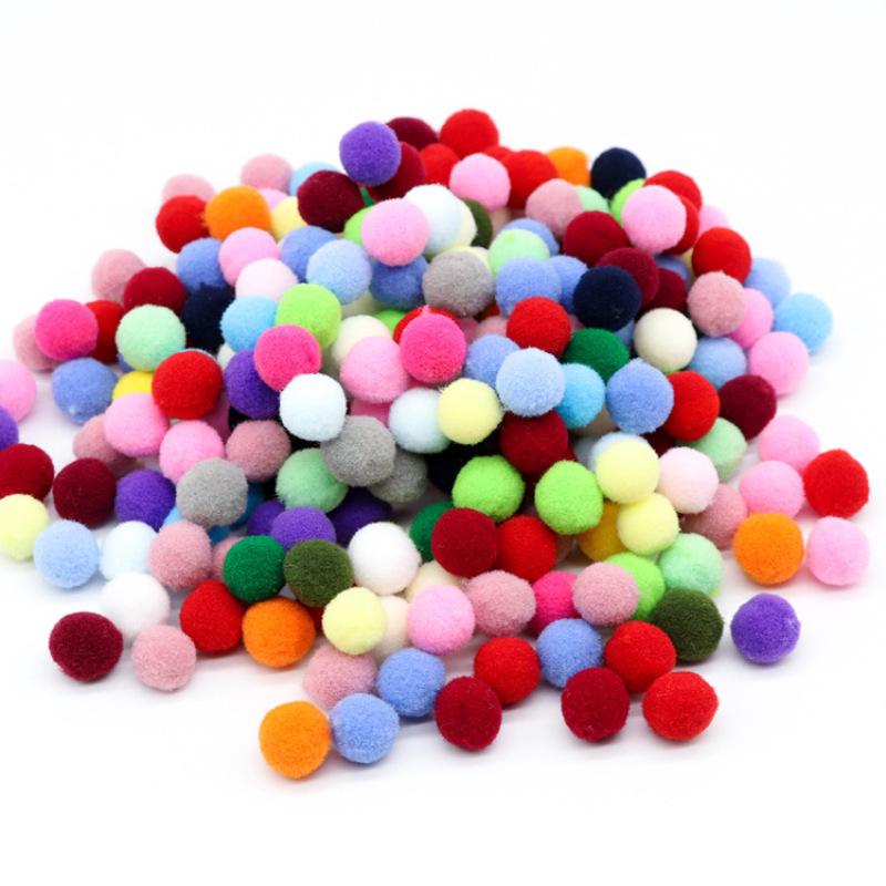 Silent 4cm Pom-Pom Cat Toy Ball – Eco-Friendly and Quiet