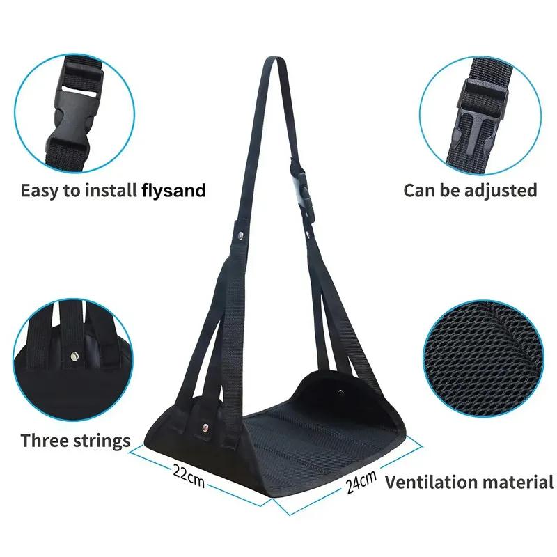 Car Foot Rest Portable Office Leisure Home Desk Feet Hammock Outdoor Rest Auto Interior Accessory