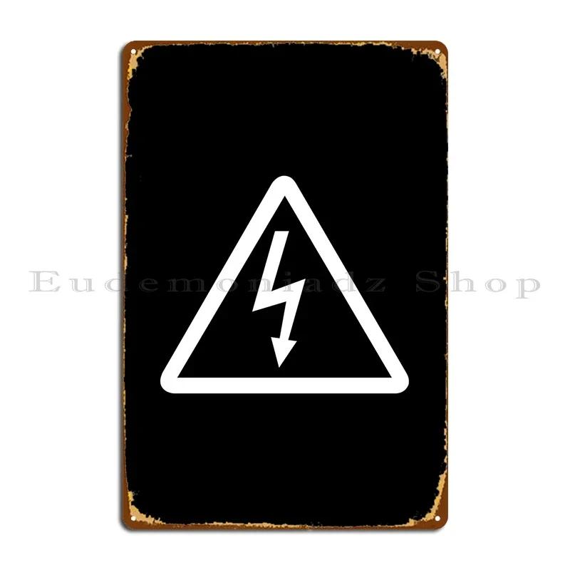 Danger Electricity Sign Metal Sign Funny Home Club Bar Personalized Club Tin Sign Poster