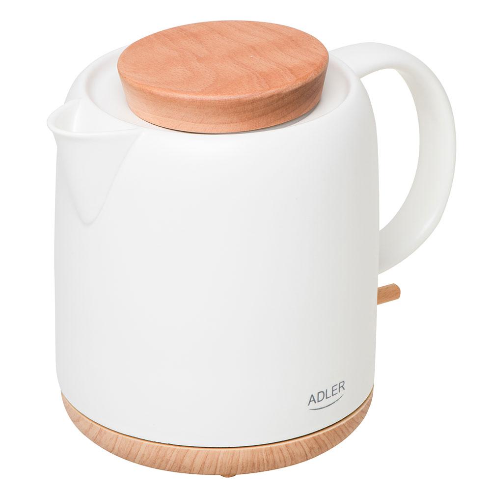 Adler-Europe AD 1304 Electric Kettle 1200W 1.0L Ecru