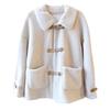 Lamb Coat for Small People, Short Autumn and Winter Korean Style Loose Lamb Velvet All-match Fragrant Top