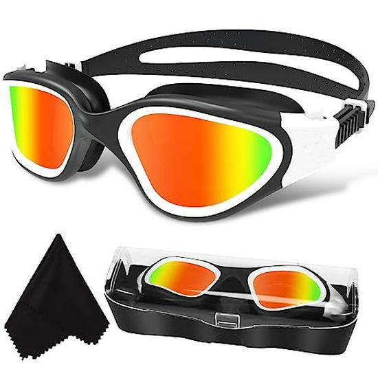 High-Definition Waterproof Anti-Fog Swimming Goggles - Unisex Casual & Professional Style
