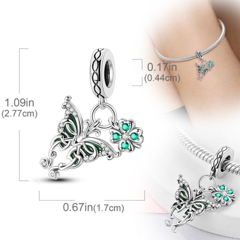 New Original Copper Charms Beads Pendants For Original Bracelet Necklaces Charm Women Diy Jewelry Gifts