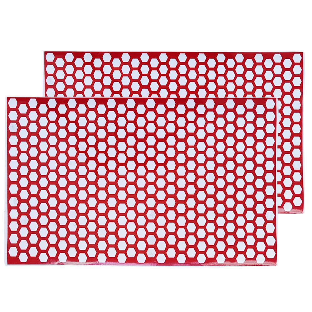 

2 шт. наклейка на задний фонарь автомобиля в виде сот, наклейки из ПВХ, украшение на задний фонарь из углеродного волокна, самоклеящиеся внешние аксессуары для автомобиля